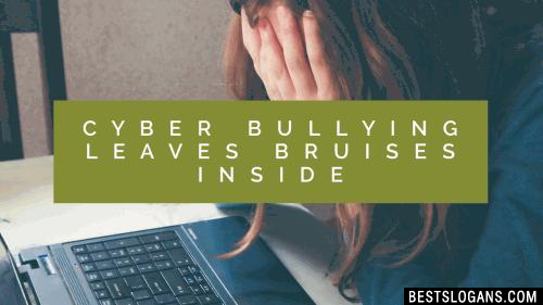 Cyber Bullying Leaves Bruises Inside
