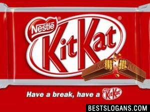 Have a break. Have a Kit-Kat.
