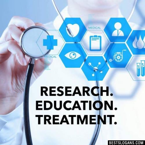 Research. Education. Treatment.
