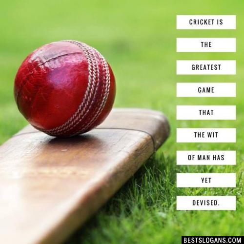 30+ Motivational Cricket Slogans, Sayings & Mottos 2022 - Inc. Funny Cricket Quotes