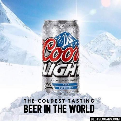 The Coldest Tasting Beer In The World