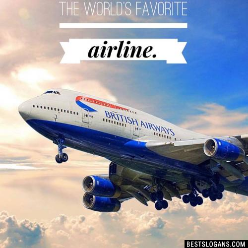 The world's favorite airline.