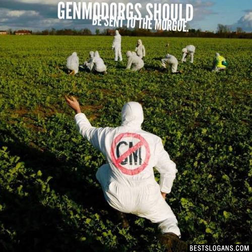 GenModOrgs should be sent to the morgue.