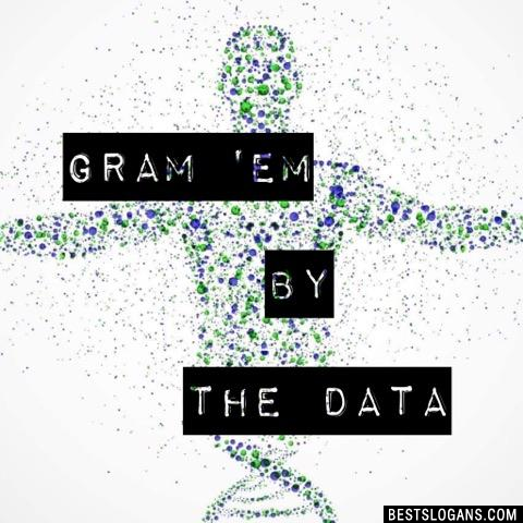 Gram 'em by the data