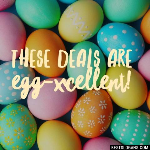 These deals are Egg-xcellent!